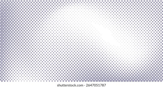 Black and white halftone dotted background,  spotted pattern, gradient background, Abstract geometric background gradient, Modern pattern design. Technology geometric style vector illustration.
