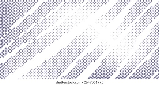 Black and white halftone dotted background,  spotted pattern, gradient background, Abstract geometric background gradient, Modern pattern design. Technology geometric style vector illustration.
