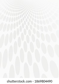 Black and white halftone effect perspective background.