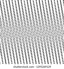 Black white halftone geometric lines radial pattern vector background