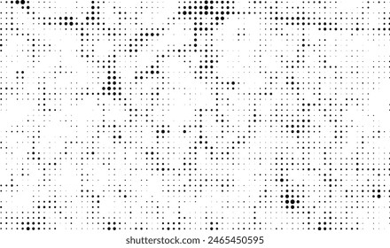 a black and white halftone grunge effect with a lot of dots, a black and white halftone dot pattern, halftone dot set pattern background  illustration, 