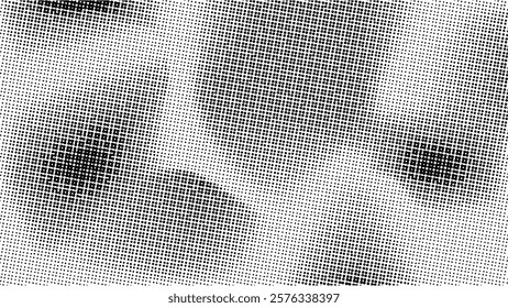 black and white halftone grunge gradient vector.