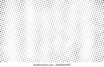 a black and white halftone metal grid  pattern with dots, Black color halftone background halftone circle dotted dot cmyk background dot pattern fading dots