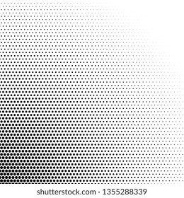 black and white halftone pattern background