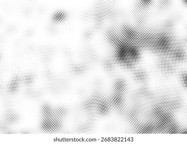 um padrão de meio-tom preto e branco com pontos, padrão de meio-tom grunge transparente abstrato padrão de pontos, plano de fundo abstrato com pontos, padrão perfeito com pontos, plano de fundo grunge abstrato