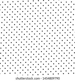 Black and white halftone pattern. Modern texture. Geometric background. Vector illustration