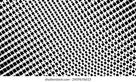 Black and white halftone pattern vector image for background or wallpaper