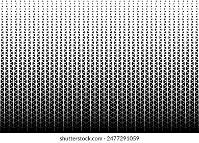 BLACK AND WHITE HALFTONE PIXEL BACKGROUND VECTOR FREE