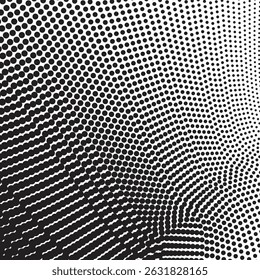 Fondo de patrón sin fisuras de semitono blanco y negro