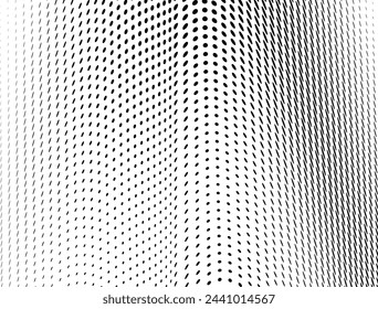 Black and white halftone texture