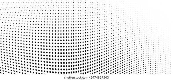 Black and white halftone texture