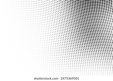 Black and white halftone texture