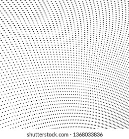 Black and white halftone texture vector
