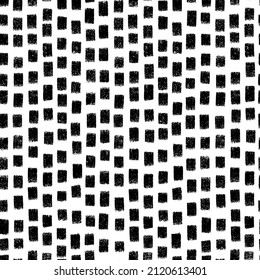 Diseño de textura sin fisuras de color blanco y negro para fondos, tejidos y papel de envoltura, ilustración vectorial