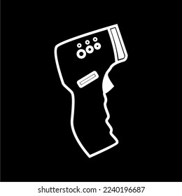 black and white health equipment, suitable for use in all fields related to health