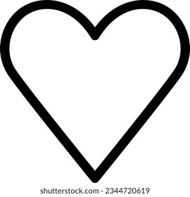 El corazón blanco y negro golpea a Rythm Graph Line Health Icon. Imagen vectorial.