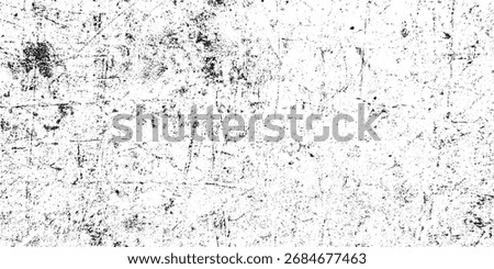 Black and White Heavy Grunge Distressed Texture Background