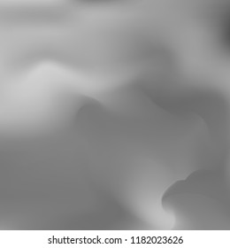 Black and white holographic background. Foil metal texture. Abstract soft pastel colors backdrop. Trendy creative vector cosmic gradient. Vibrant print illustration. Creative neon template for banner.