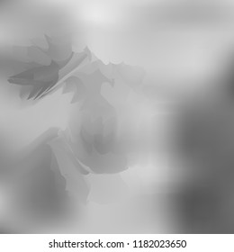 Black and white holographic background. Foil metal texture. Abstract soft pastel colors backdrop. Trendy creative vector cosmic gradient. Vibrant print illustration. Creative neon template for banner.