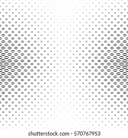 Black and white horizontal curved shape pattern background