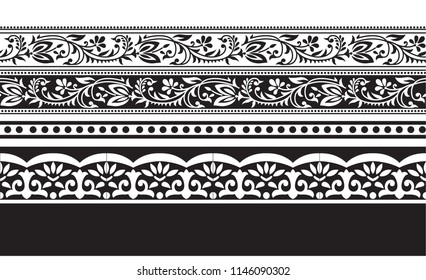Ancient Greek Pattern Seamless Set Antique Stock Vector (Royalty Free ...