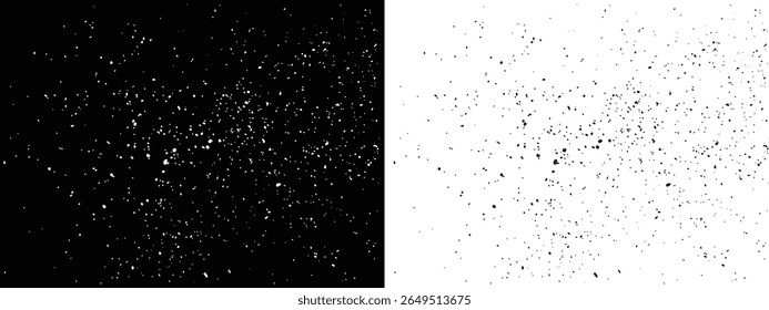 Schwarz-weiße Horrorfarbe Tinte Schmutzspritzer Hintergrund Design