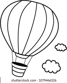 Hot Air Balloon Printable Images Stock Photos Vectors Shutterstock
