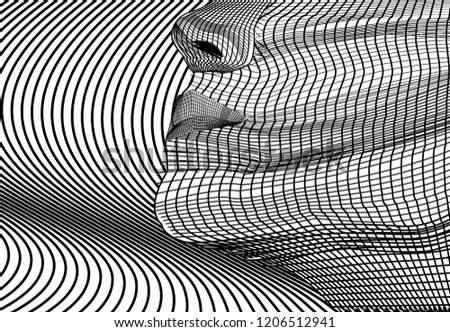 Similar – Image, Stock Photo wavy lines