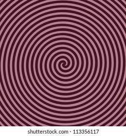 Black and white hypnotic background.