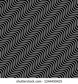 Black and white hypnotic illusion background, vector, illustration, eps file