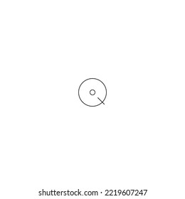 Icono negro y blanco, disco duro