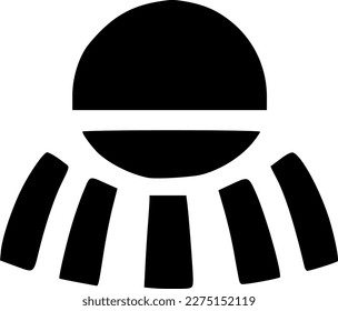Schwarz-Weiß-Symbol