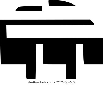 Schwarz-Weiß-Symbol