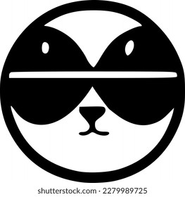 black and white of icon shape