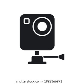 Conjunto de iconos en blanco y negro de los dispositivos y gadgets digitales.