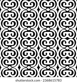 Black and white illustration abstract background