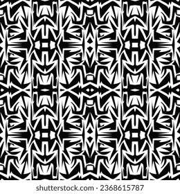 Black and white illustration abstract background