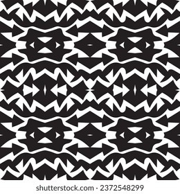 Black and white illustration abstract background