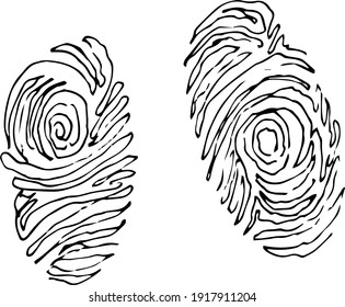 ilustración en blanco y negro de una mano