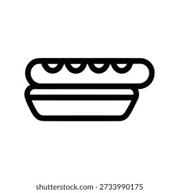 Schwarz-Weiß-Illustration eines Toasters mit gerösteten Brotscheiben