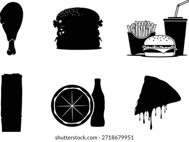 Collage de Imagen en blanco y negro con varios objetos