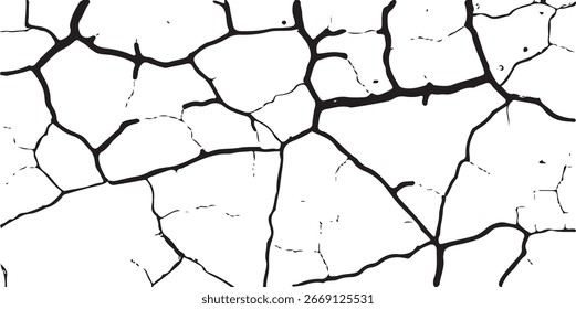 uma imagem em preto e branco de uma parede rachada, tinta branca rachada em um fundo branco, um desenho em preto e branco de uma parede rachada, plano de fundo com rachaduras