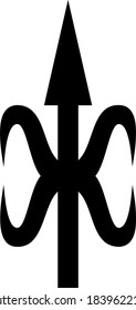 Black and white image of decoration which is usually made of iron or aluminum which is used to decorate a door or fence from a house to make it more beautiful