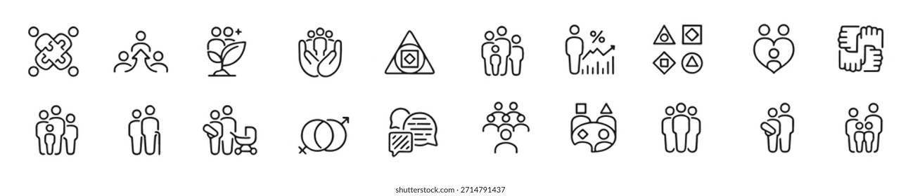 black white image different icons with words different things