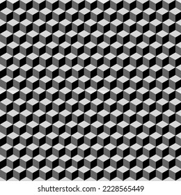 Black and white image in eps file It's a seamless pattern.