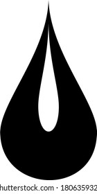 Imagen en blanco y negro de gotitas líquidas que pueden ser agua, sangre, aceite y otros. El agua es la parte más importante de la vida cotidiana. La mayoría de nuestros cuerpos y la tierra son agua.