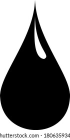Imagen en blanco y negro de gotitas líquidas que pueden ser agua, sangre, aceite y otros. El agua es la parte más importante de la vida cotidiana. La mayoría de nuestros cuerpos y la tierra son agua.