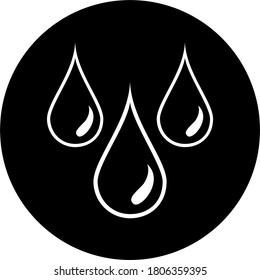 Black and white image of liquid droplets which can be water, blood, oil and others. Water is the most important part of everyday life. Most of our bodies and the earth are water.