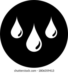 Black and white image of liquid droplets which can be water, blood, oil and others. Water is the most important part of everyday life. Most of our bodies and the earth are water.