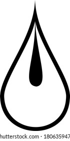 Black and white image of liquid droplets which can be water, blood, oil and others. Water is the most important part of everyday life. Most of our bodies and the earth are water.